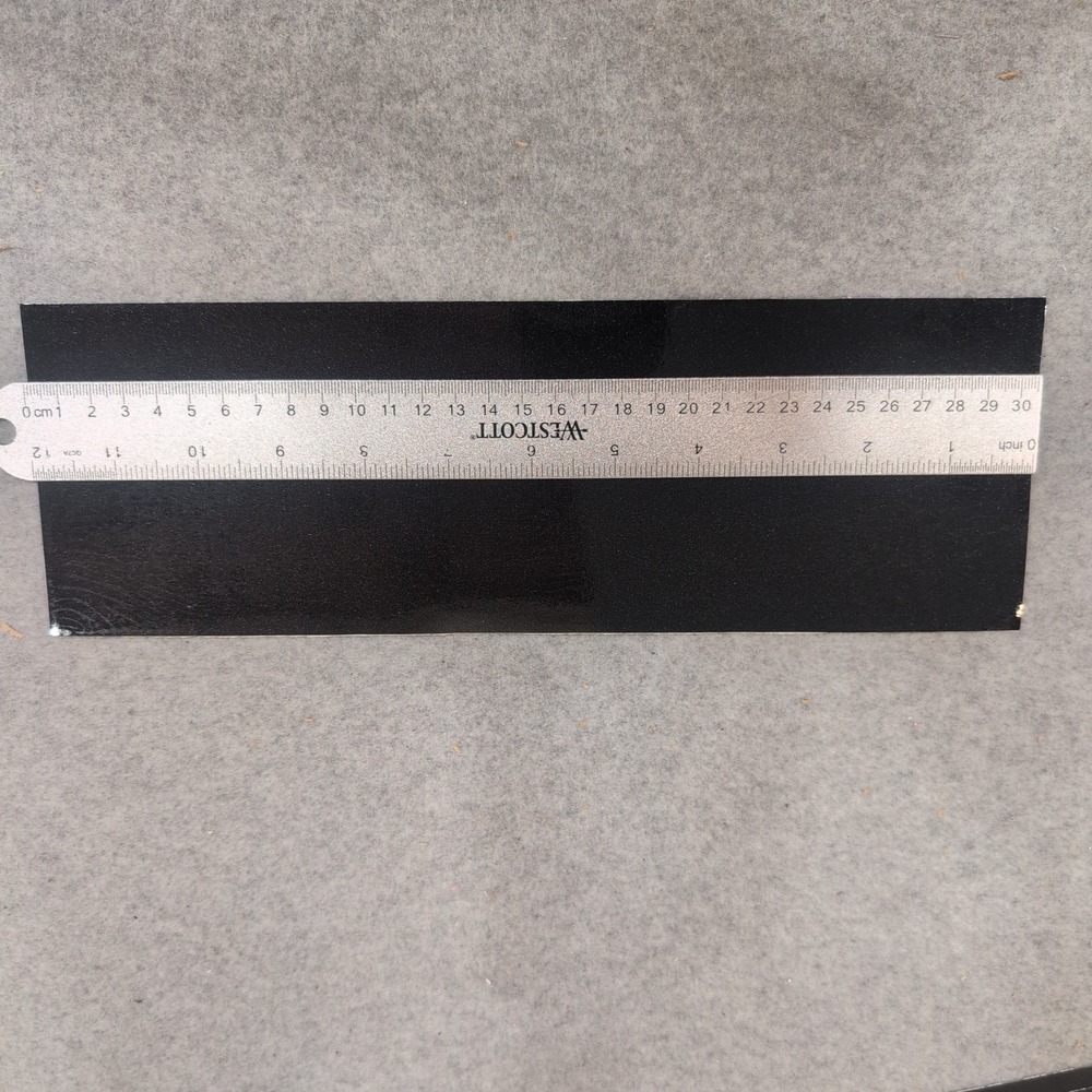 3M Series 2080 Gloss‎ Black Metallic Car Wrap Vinyl Film 3 Pack Detailing Sheets - Picture 4 of 6
